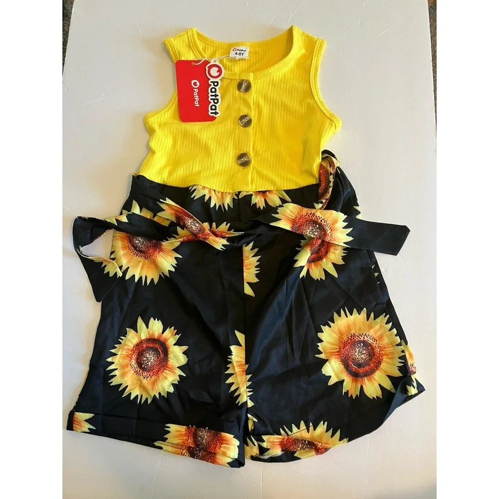 PatPat sunflower romper
